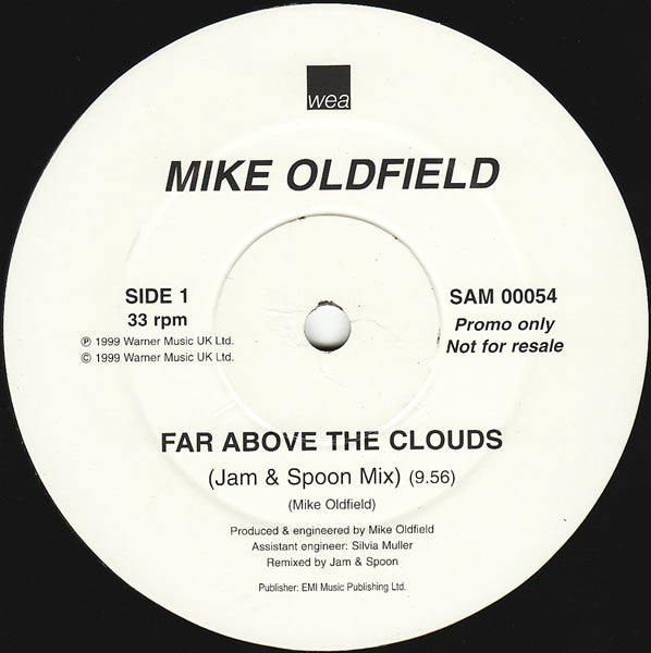 Mike Oldfield : Far Above The Clouds (2x12", Promo)