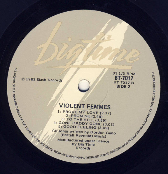 Violent Femmes : Violent Femmes (LP, Album)