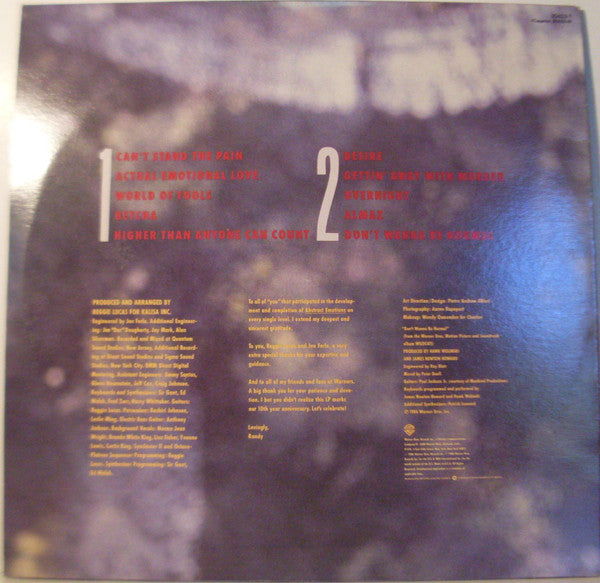 Randy Crawford : Abstract Emotions (LP)