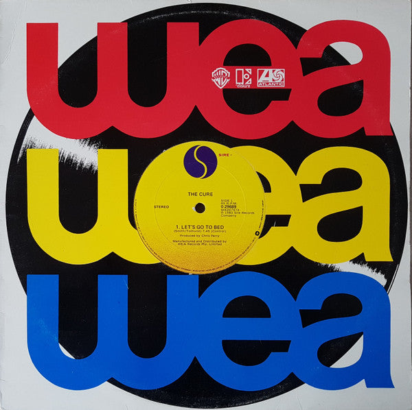 The Cure : Let's Go To Bed (12", Maxi, Com)