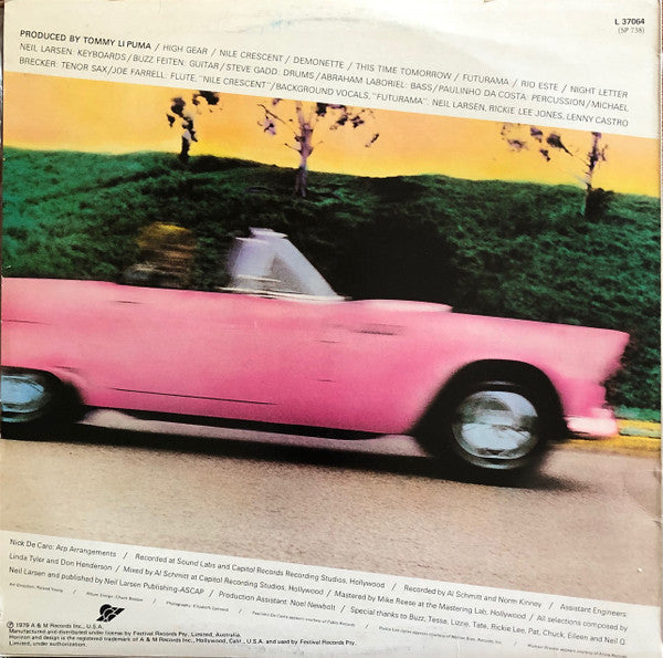 Neil Larsen : High Gear (LP, Album)