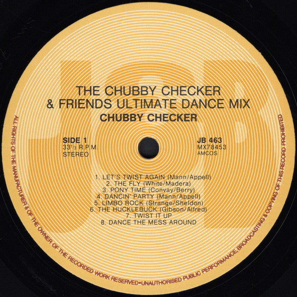 Chubby Checker : The Chubby Checker & Friends Ultimate Dance Mix (LP, Comp)