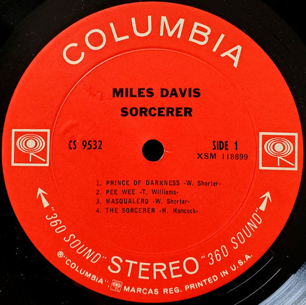 Miles Davis : Sorcerer (LP, Album, San)