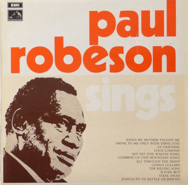 Paul Robeson : Paul Robeson Sings (LP, Mono)