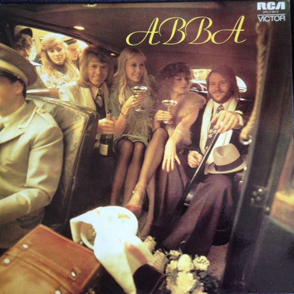 ABBA : ABBA (LP, Album, Yel)