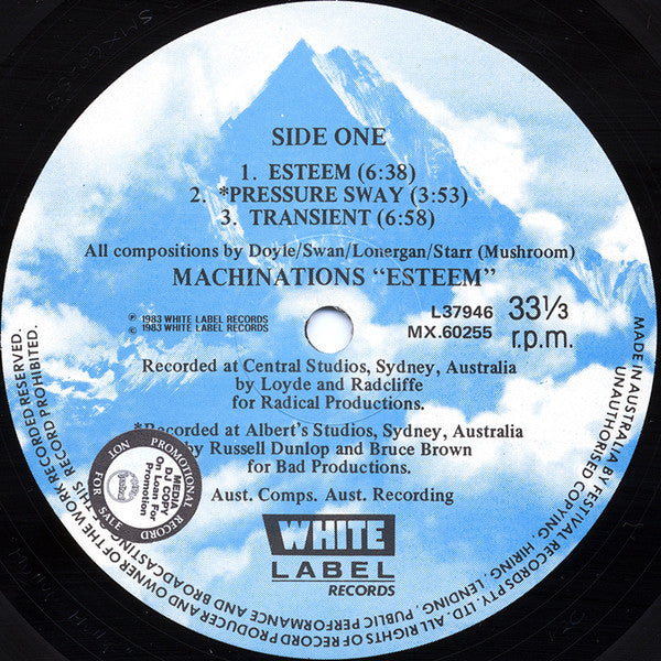 Machinations : Esteem (LP, Album)