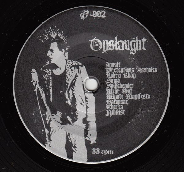 Various : Onslaught (International Hardcore Compilation) (7", EP, Comp)