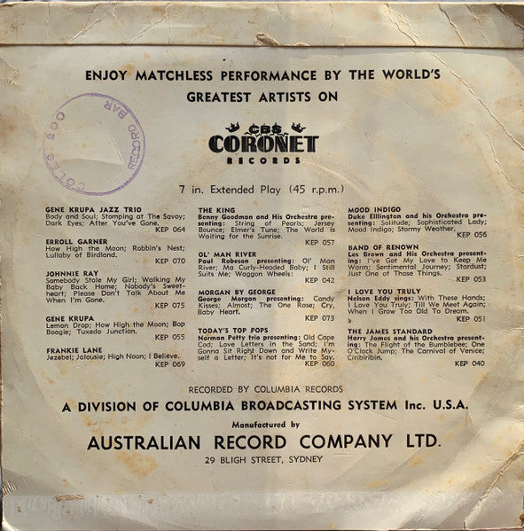 The Blazers (6) : Get A Job (7", EP)