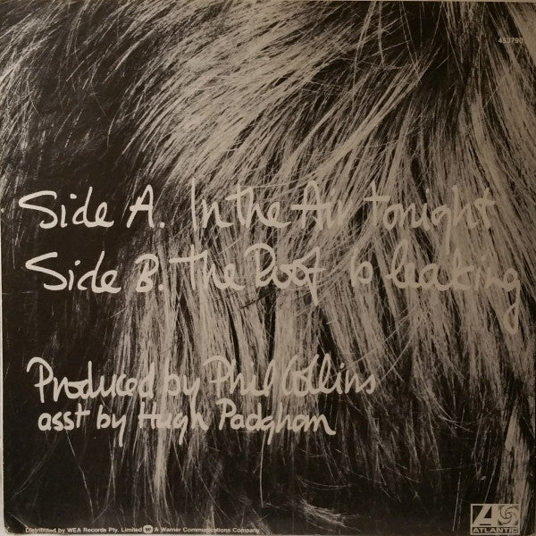 Phil Collins : In The Air Tonight (7", Single)