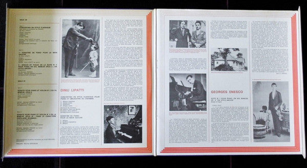 George Enescu, Dinu Lipatti : Inedits Compositions Et Interprétations - Enregistrements Historiques (2xLP, Comp, Gat)