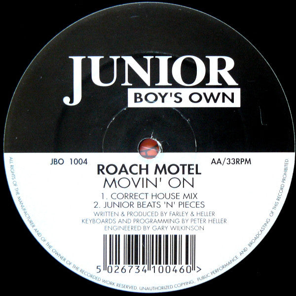 Roach Motel : The Right Time / Movin' On (12", RE)