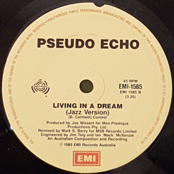 Pseudo Echo : Don't Go (7", Single)