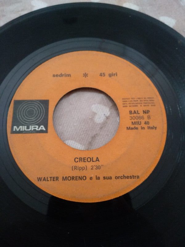Walter Moreno E La Sua Orchestra : Vienna Vienna (7")
