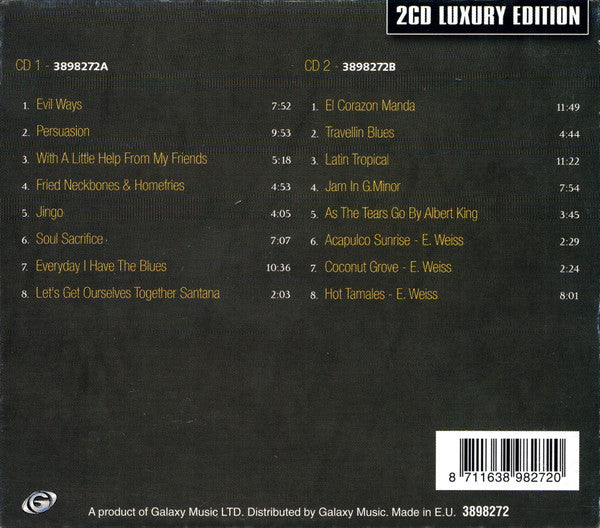 Santana : Best Of Santana (2xCD, Comp, Sli)