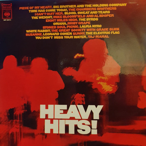 Various : Heavy Hits! (LP, Comp)