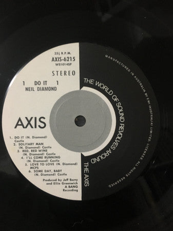 Neil Diamond : Do It! (LP, Comp)