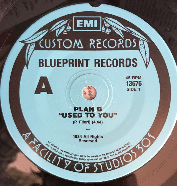 Plan B (39) : Used To You (7", Single)