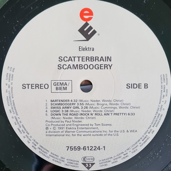 Scatterbrain (3) : Scamboogery (LP, Album)
