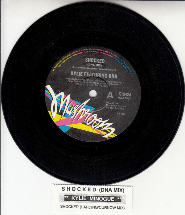 Kylie Minogue : Shocked (7", Single, Jukebox, Ltd)