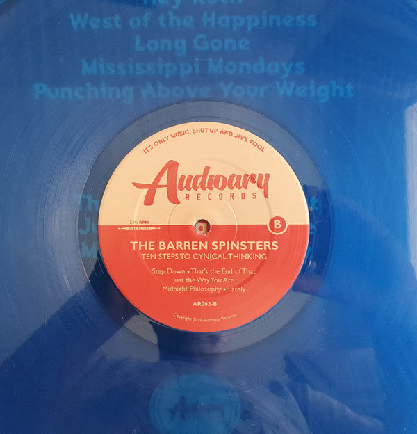 The Barren Spinsters : Ten Steps To Cynical Thinking (LP, Ltd, Blu)