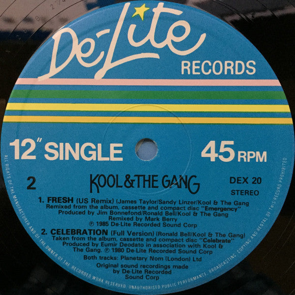 Kool & The Gang : Cherish (12", Single)