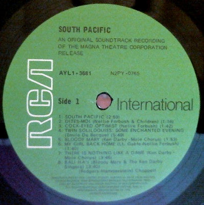 Rodgers & Hammerstein : South Pacific (LP, Album, Mono)