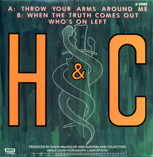Hunters & Collectors : Throw Your Arms Around Me (7", Single)