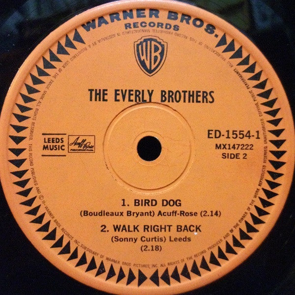 Everly Brothers : The Very Best Of The Everly Brothers (7", EP, Mono)