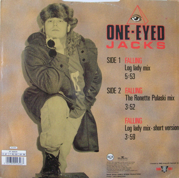 One-Eyed Jacks : Falling (The Twin Peaks Dance Mixes) (12")