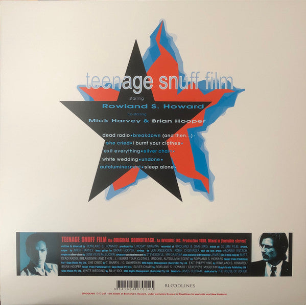 Rowland S. Howard : Teenage Snuff Film (2xLP, Album, Etch, Ltd, RE, RM)