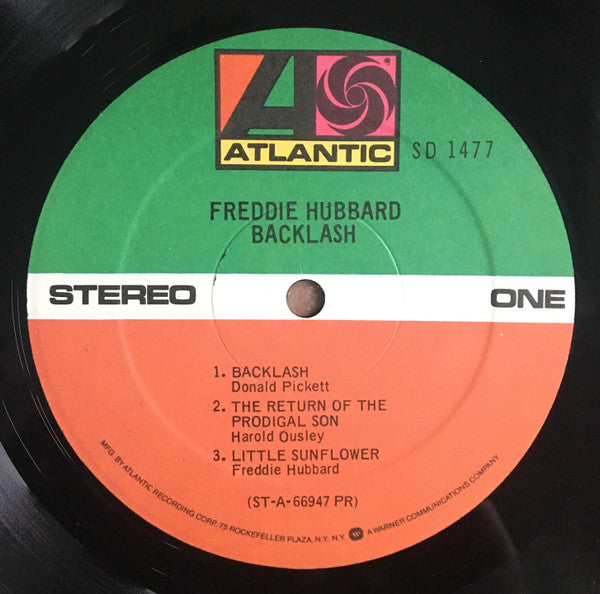 Freddie Hubbard : Backlash (LP, Album, RE, Gat)