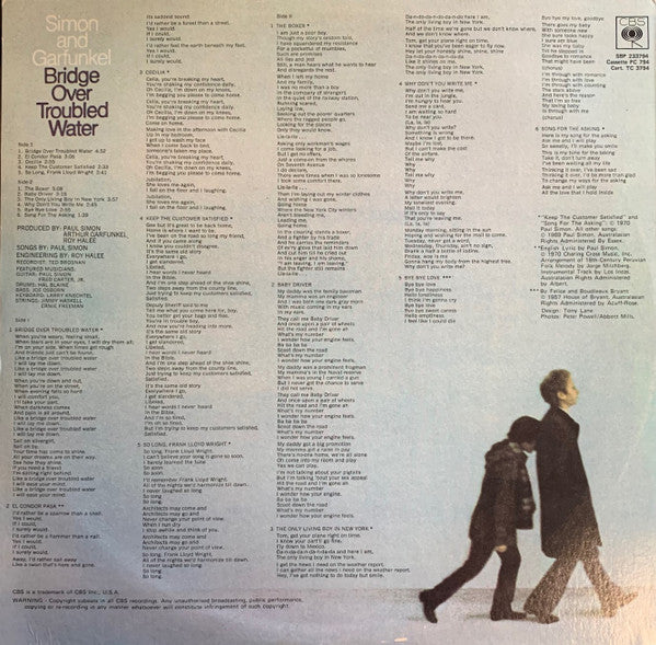 Simon And Garfunkel* : Bridge Over Troubled Water (LP, Album, RE)