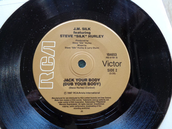 J.M. Silk Featuring Steve "Silk" Hurley : Jack Your Body (7", Single)