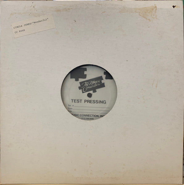 Circle Jerks : Wönderful (LP, Album, TP)