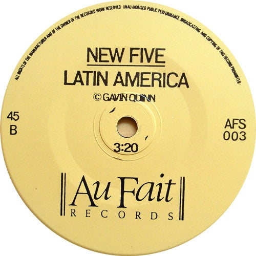 New Five : Life Without Lulu (7", Single)