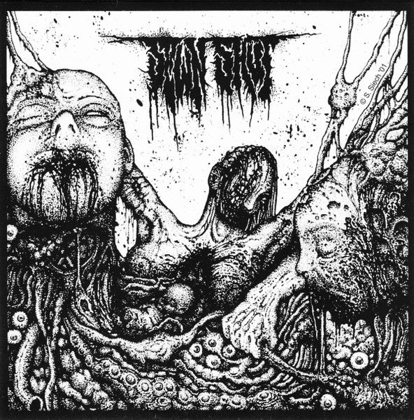 Squash Bowels / Sewn Shut : Vulture Ritual / Sewn Shut (7", EP)