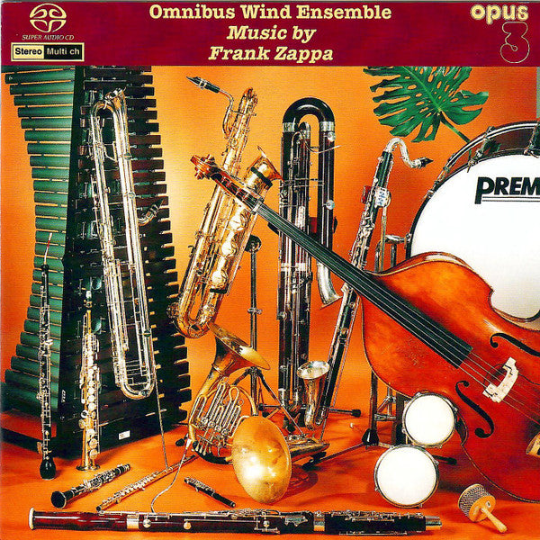 Omnibus Wind Ensemble : Music By Frank Zappa (SACD, Hybrid, Multichannel, Album, RE)