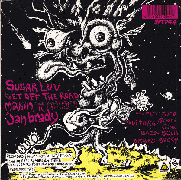 Lunachicks : Sugar Luv (2x7", Single)