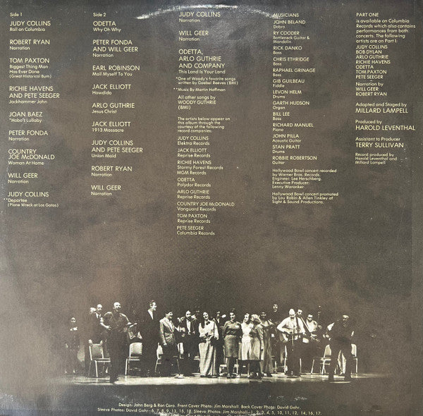 Various : A Tribute To Woody Guthrie Part Two (LP)