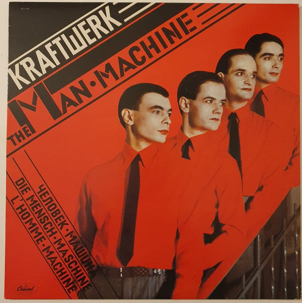 Kraftwerk : The Man • Machine (LP, Album, Jac)
