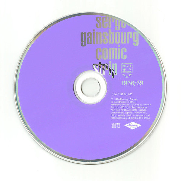 Serge Gainsbourg : Comic Strip (CD, Comp)