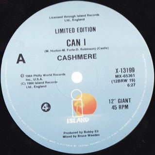 Cashmere (2) : Can I (12", Ltd)