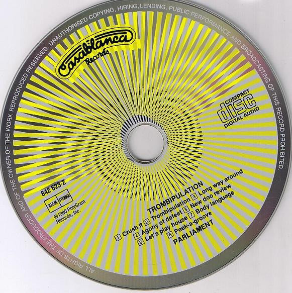 Parliament : Trombipulation (CD, Album, RE)