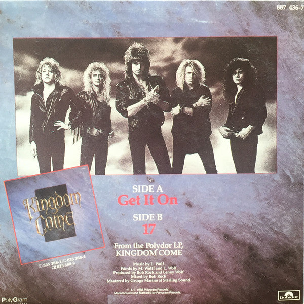 Kingdom Come (2) : Get It On (7", Single)
