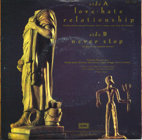 Schnell Fenster : Love Hate Relationship (7", Single)