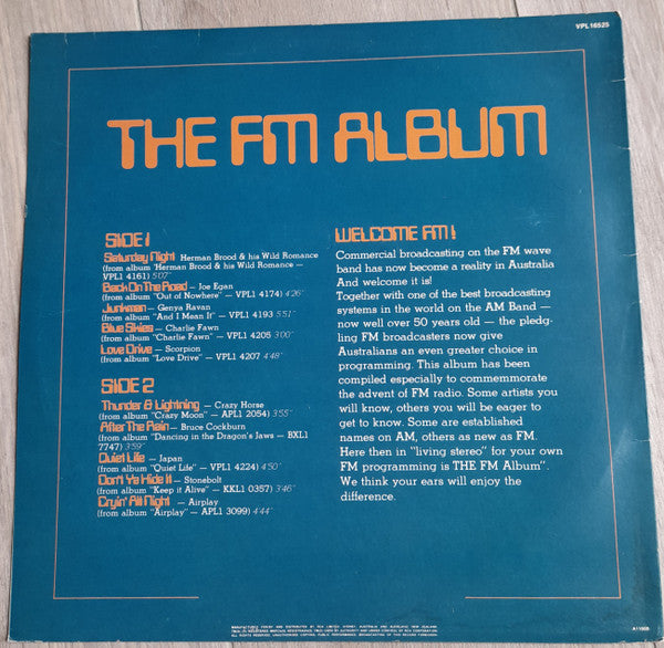 Various : The FM Album (LP, Comp, M/Print)