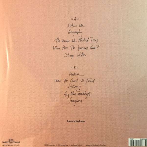 Emily Barker : A Dark Murmuration Of Words (LP, Album)