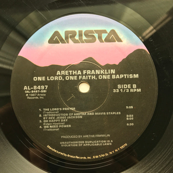 Aretha Franklin : One Lord, One Faith, One Baptism (2xLP, Album, Spe)