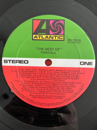 Firefall : The Best Of Firefall (LP, Comp)