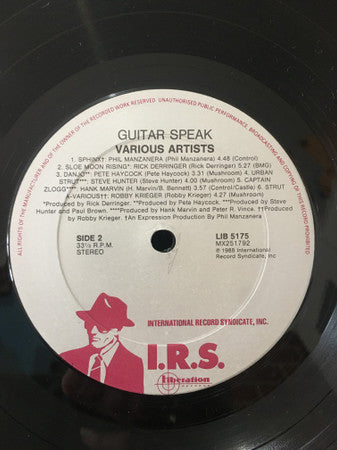 Various : Guitar Speak (LP, Album)